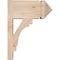 Ekena Millwork Merced Arts & Crafts Smooth Outlooker, Douglas Fir, 7 1/2"W x 14"D x 18"H OUT08X14X18MRC03SDF - alternate 4